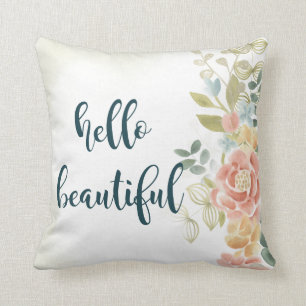 Baby Girl I Throw Pillow