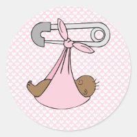 Baby Girl in Pink Blanket
