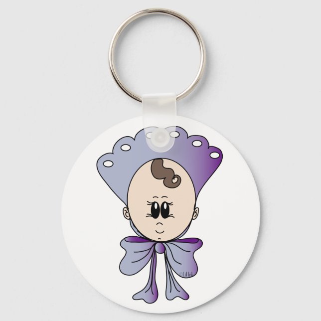 Baby Girl Keychain (Front)