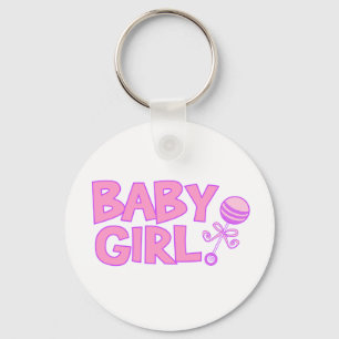 Baby Girl Keychain