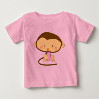 Baby Girl Monkey T-Shirt