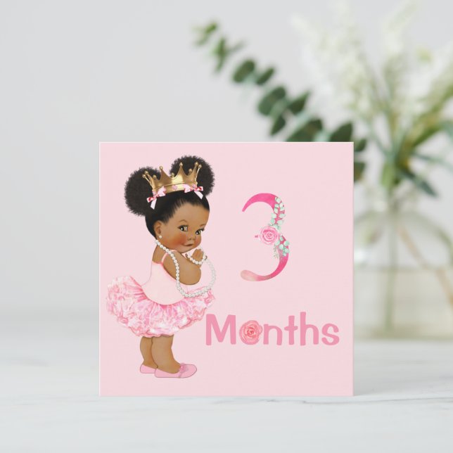 Baby Girl Monthly Milestone Markers Girl (Standing Front)