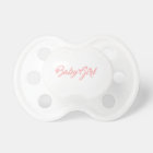 Baby Girl Pacifier