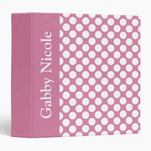 Baby Girl Personalized Custom Photo Album Gift Binder (Front/Spine)