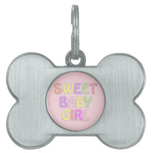 Baby Girl Pet Tag