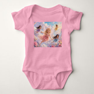 Baby Girl Rainbow Smiles Shirt
