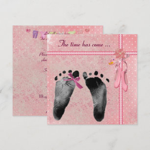 Baby Girl Shower Invitation