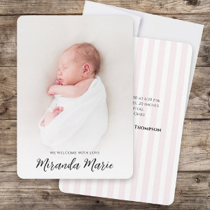 Baby Girl Simple Overlay Text Elegant Typography