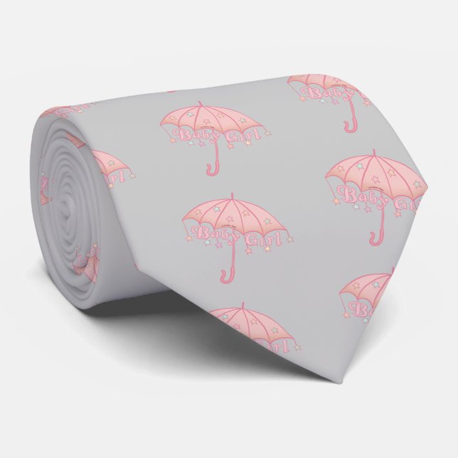 Baby Girl Stars Parasol cravate (Roulé)