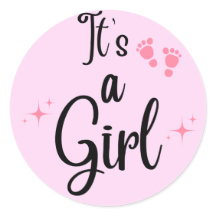 Baby girl stickers