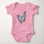 Baby Girl T-Shirt Baby Bodysuit<br><div class="desc">Butterfly design for Baby Girl T-Shirt</div>