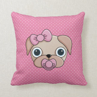 BABY GIRL THROW PILLOW