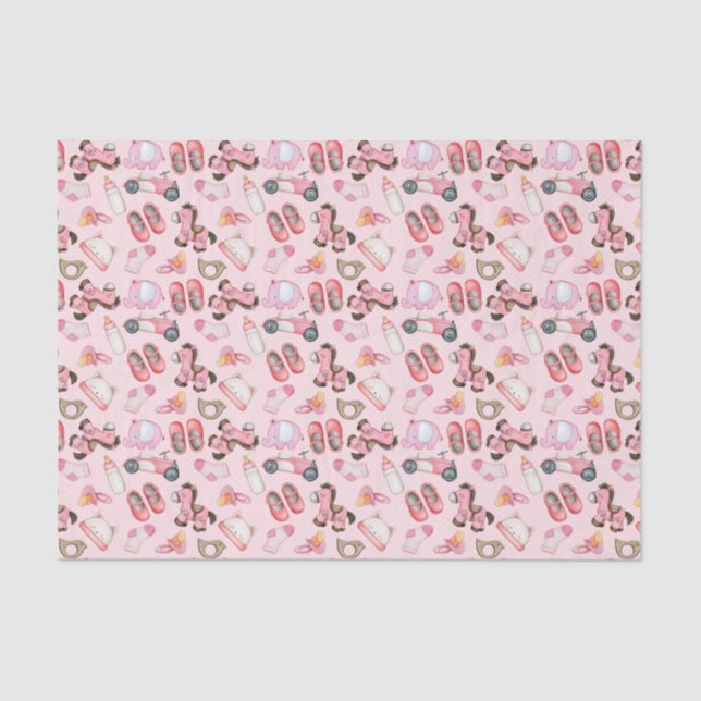 Baby Girl Tissue Paper (Front)