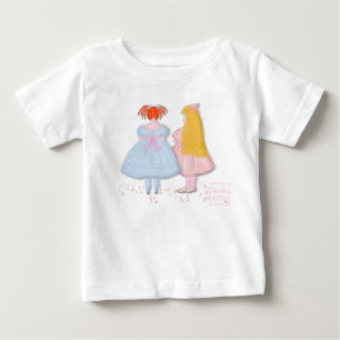 Baby girl Toddler Ruffle Tee by babyLaia
