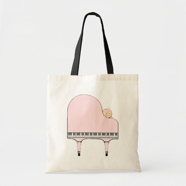 Baby Girl Tote Bag (Front)