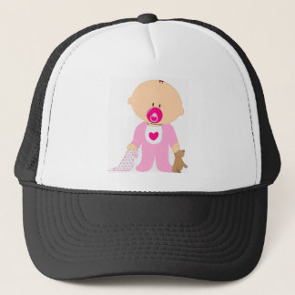 Baby Girl Trucker Hat
