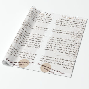 Baby Girl Wrapping Paper - Wrap it UP!