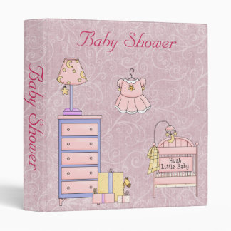 Baby Girl's Nursery Photo Album Binder