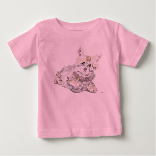 Baby Girl's T-shirt "Kitten"