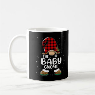 Baby Gnome Buffalo Plaid Matching Family Christmas Coffee Mug