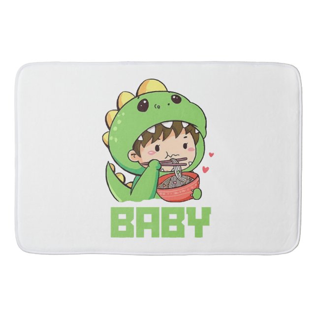 baby godzilla bath mat (Front)