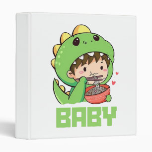 baby godzilla binder