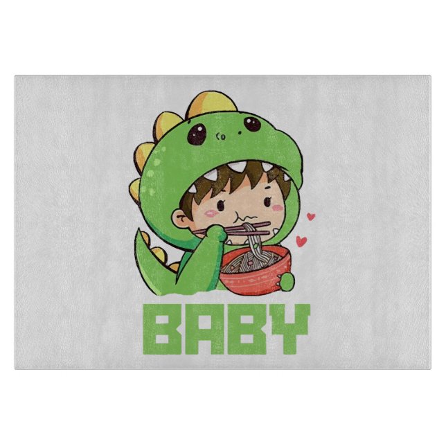 baby godzilla cutting board (Front)