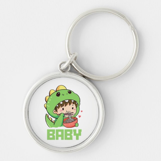 baby godzilla keychain (Front)