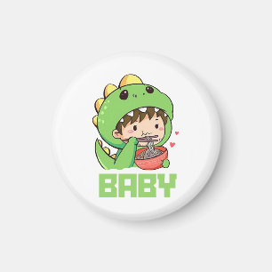baby godzilla magnet