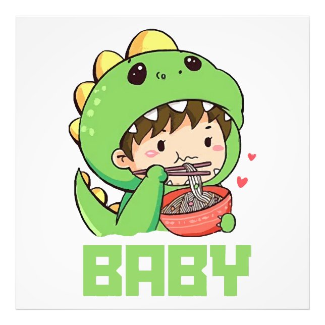 baby godzilla photo print (Front)