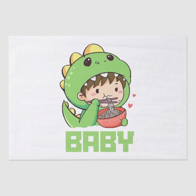 baby godzilla tissue paper (Front)