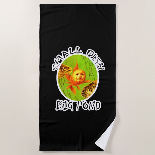 Baby Goldfish Beach Towel (Front)