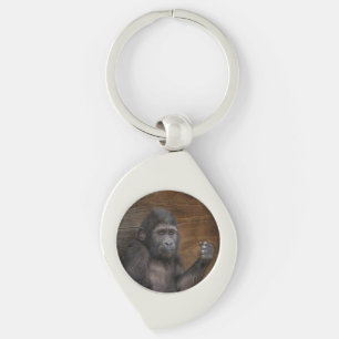 Baby Gorilla Keychain