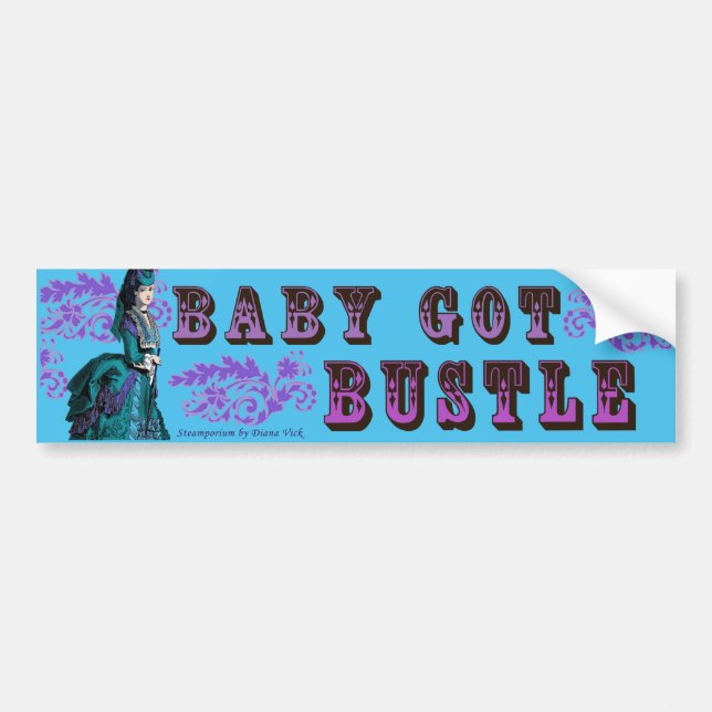 Baby Got Bustle Sticker (Front)