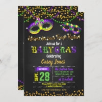 Baby Gras Baby Shower Invitation
