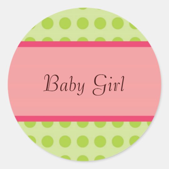 Baby Gril Sticker - Customizable