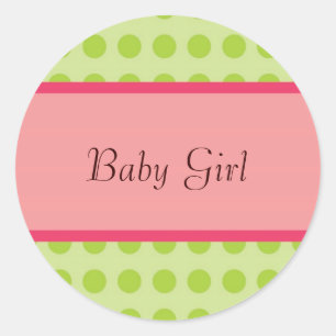 Baby Gril Sticker - Customizable