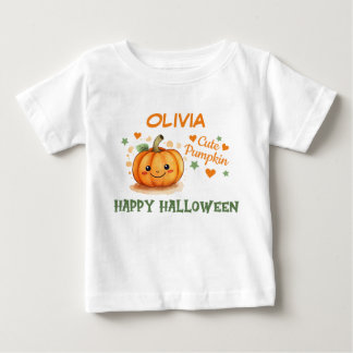 Baby Halloween Cute Pumpkin  T-Shirt