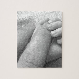 Baby Hand Fingers Hands Hold Grasping Gentle Soft Jigsaw Puzzle
