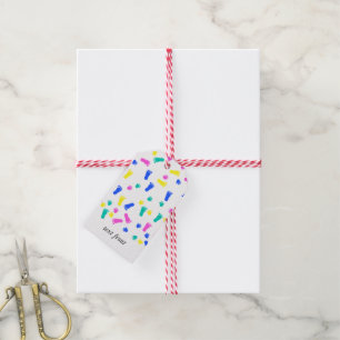 Baby Hand Prints and Foot Prints Gift Tags