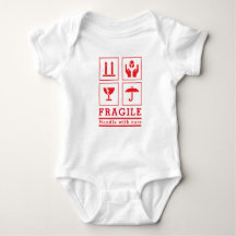 Baby "Handle with care" Jersey Bodysuit