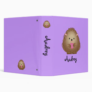Baby Hedgehog binder