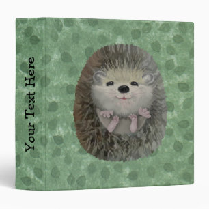 Baby Hedgehog Binder