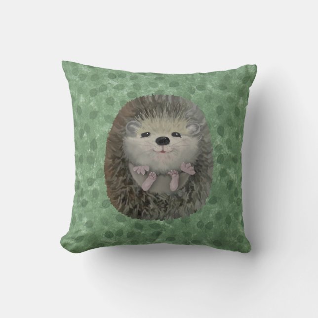 Baby Hedgehog Coussin (Recto)