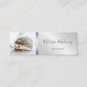 Baby Hedgehog Mini Business Card