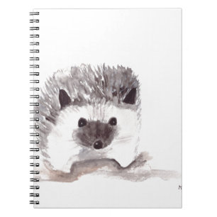 baby hedgehog notebook