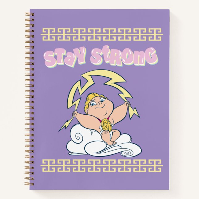 Baby Hercules - Stay Strong Notebook (Front)