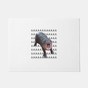 Baby Hippo Moo Deng Tank Top_10 Doormat