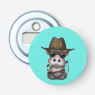 Baby Hippo Zombie Hunter Bottle Opener