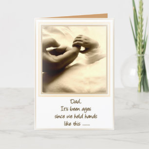 baby holding hand holiday card